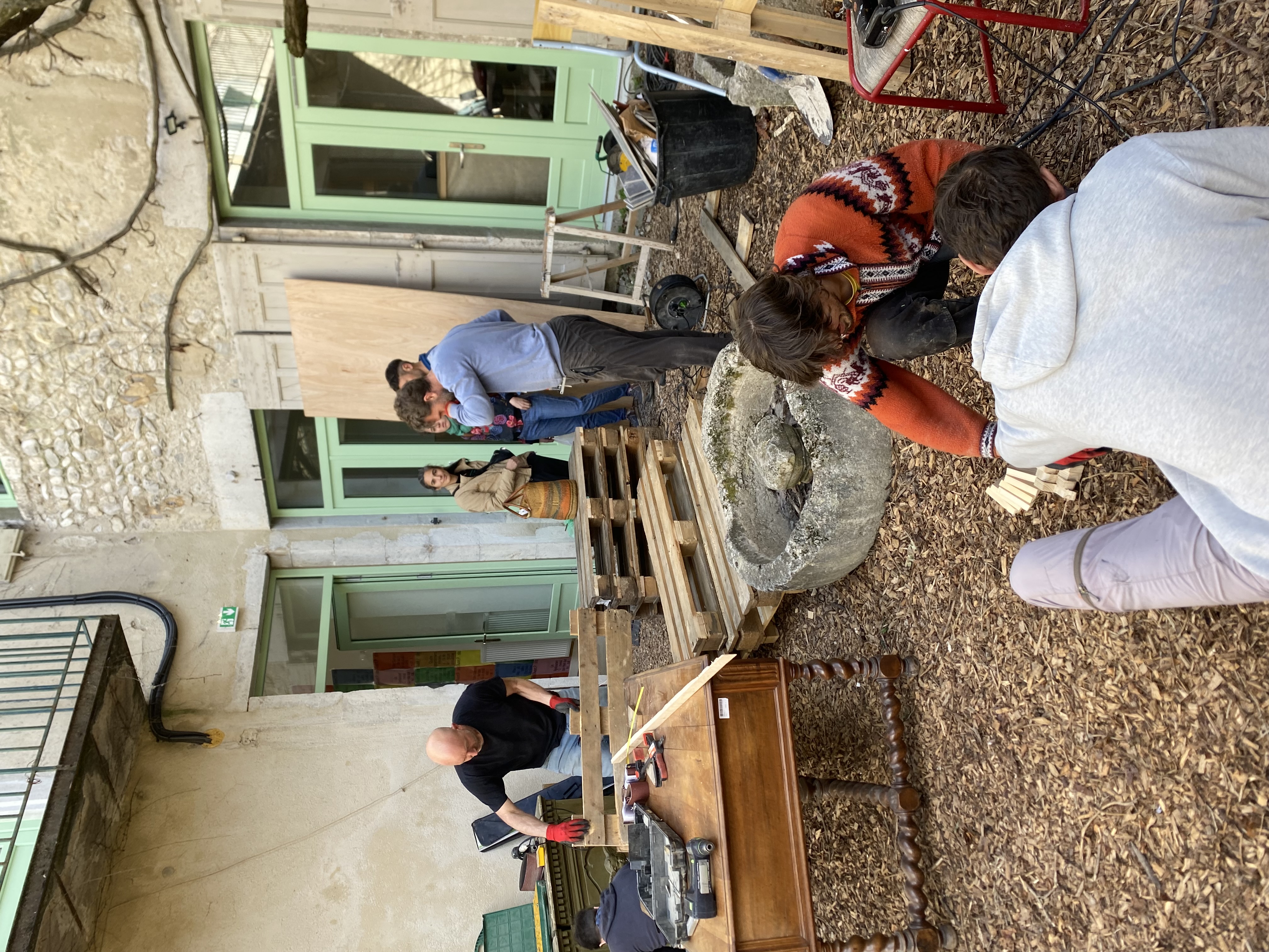 Chantier participatif de l'Avant-Poste